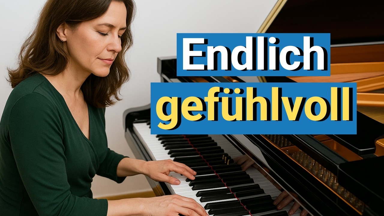 Gefühlvoll Klavier spielen – nie mehr klimpern (Geheim-Tipp)