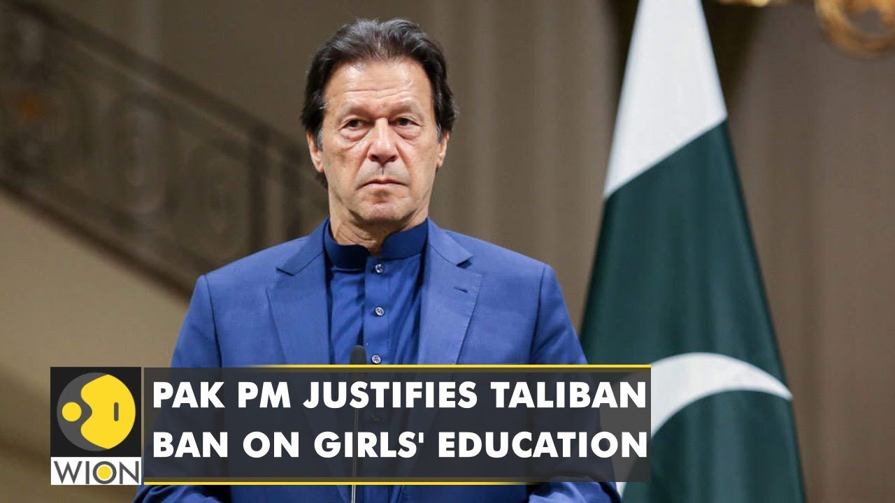 Pakistan PM Imran Khan defends & justifies Taliban ban on girls' education | World English News