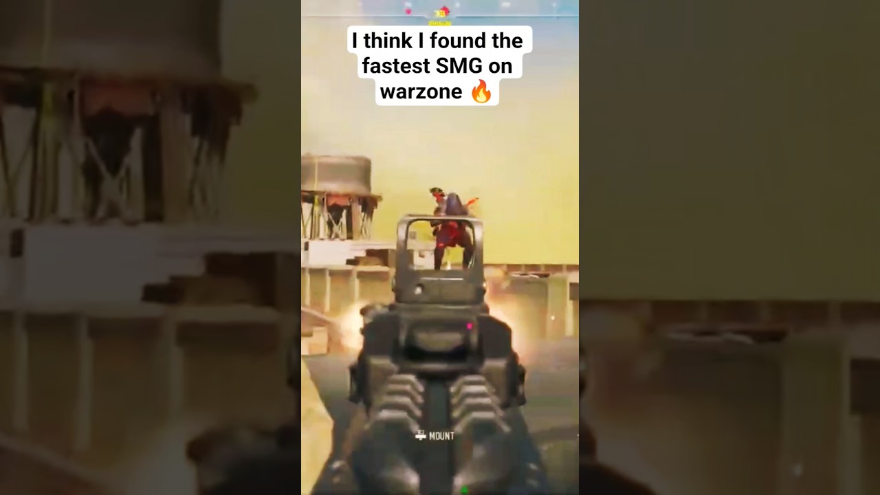 Fastest SMG on warzone 😈 