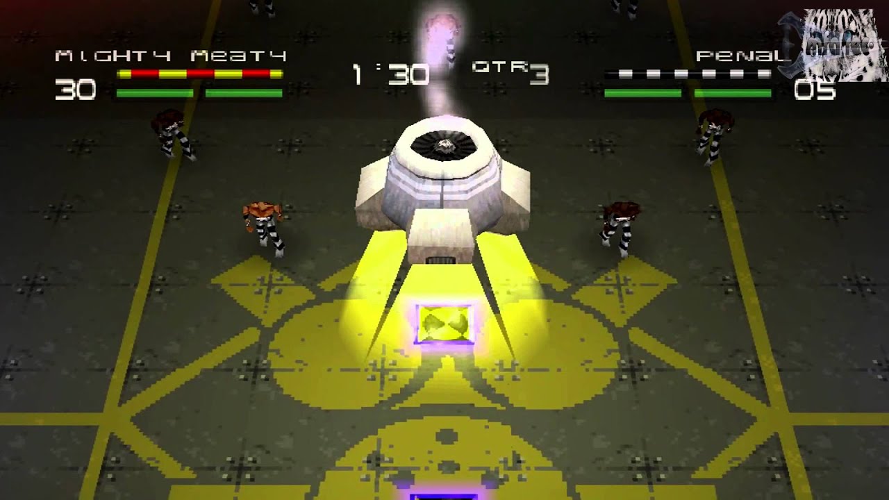 Dead Ball Zone Gameplay Tussle (PlayStation)