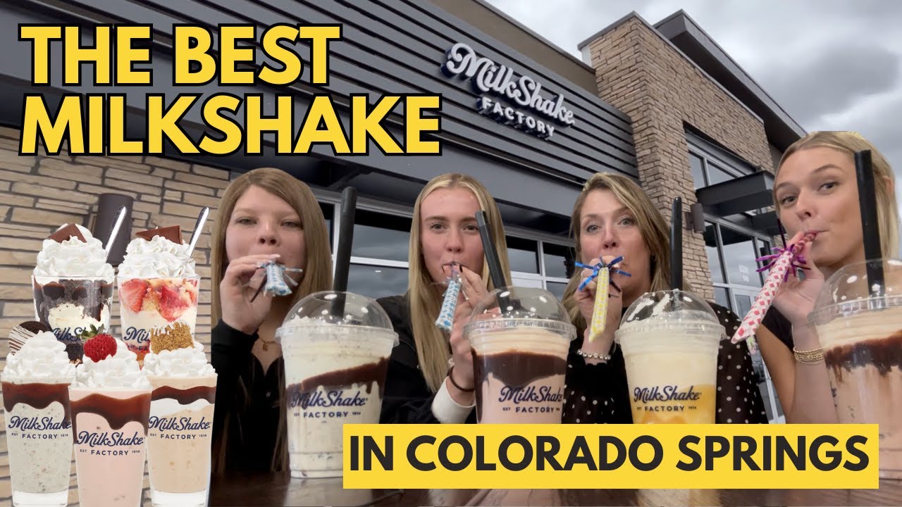 🍫 The MilkShake Factory in Briargate | Colorado Springs’ Sweetest Local Dessert Spot!