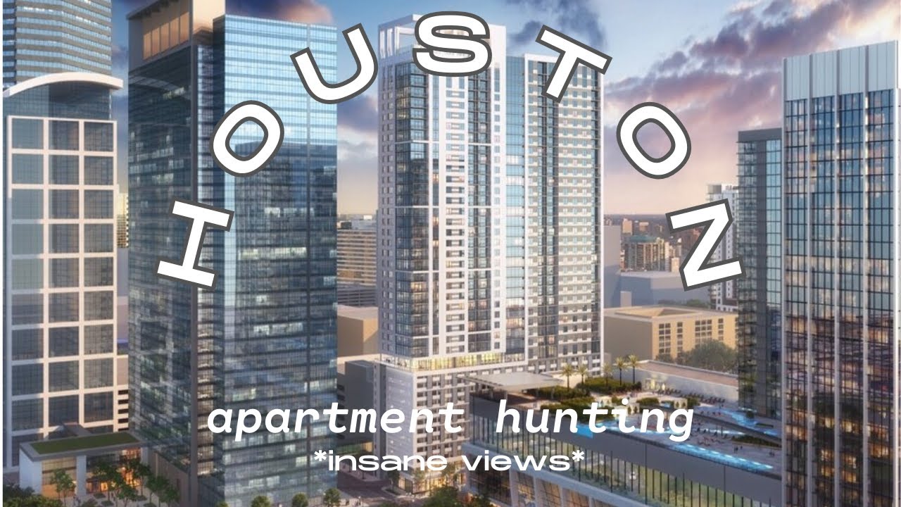 LUXURY HIGHRISE Apartment Tour with STUNNING VIEWS of Downtown Houston!