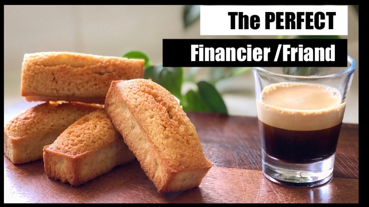 Classic Financier/Friand Almond cake. The Best And Only Recipe You'll Ever Need.