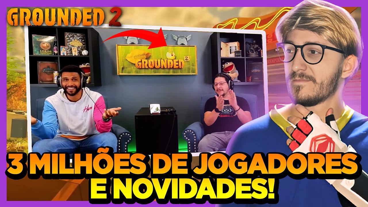 GROUNDED 2: 3 MILH&Otilde;ES de Jogadores, SUCESSO! Besouro do Boi Voltar&aacute;, TAR&Acirc;NTULA Ser&aacute; GRANDE e Mais!