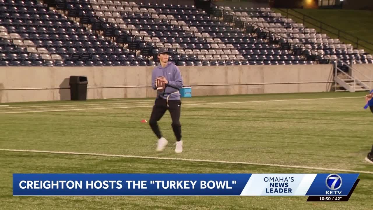 Creighton hosts flag football game between students and public safety staff