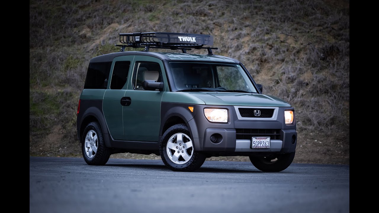 The Lovely Element - A Tour and Drive of a 5spd 2004 Honda Element AWD