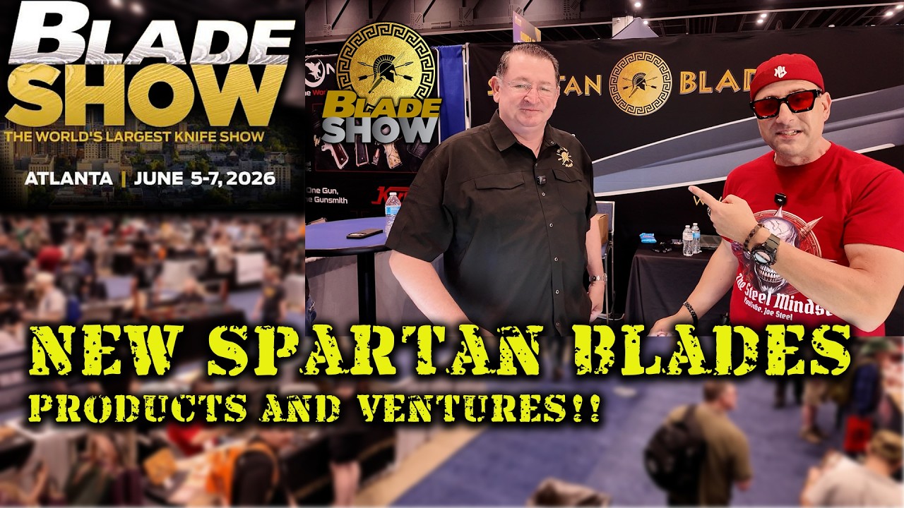 Новые, самые популярные модели от SPARTAN BLADES на выставке BLADE SHOW EAST 26 @SpartanBlades1