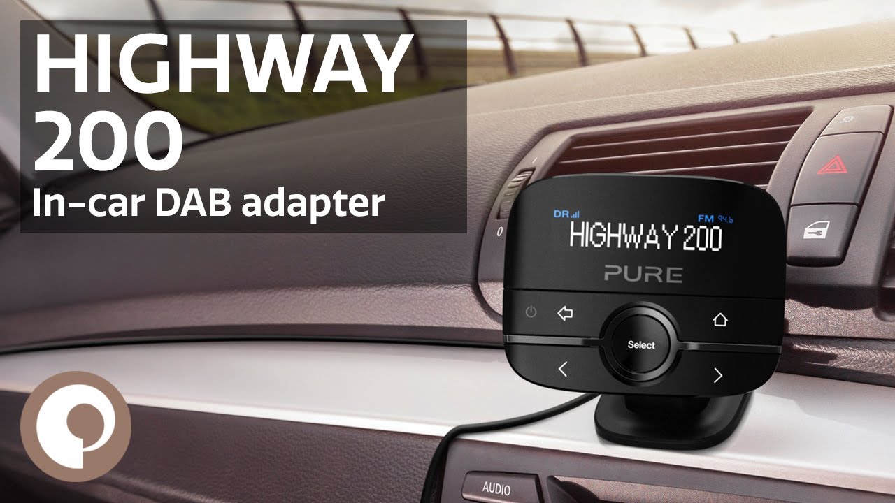 Pure Highway 200 - In-Car DAB Adapter