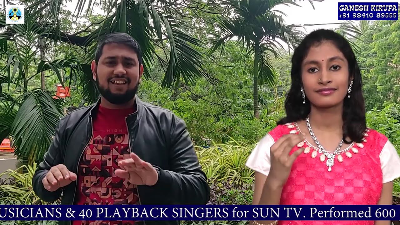 MALARE MOUNAMA by Playback / Super Singers ALKA AJITH & SHRAVAN in GANESH KIRUPA Best Orchestra