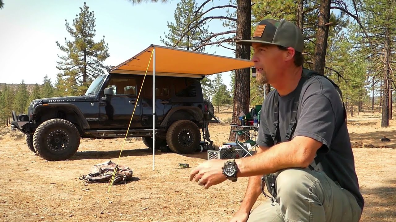 Cheap awning for Jeep