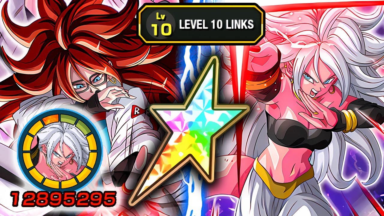 100% DOKKANFEST AGL ANDROID 21 LEVEL 10 LINKS SHOWCASE! Dragon Ball Z Dokkan Battle