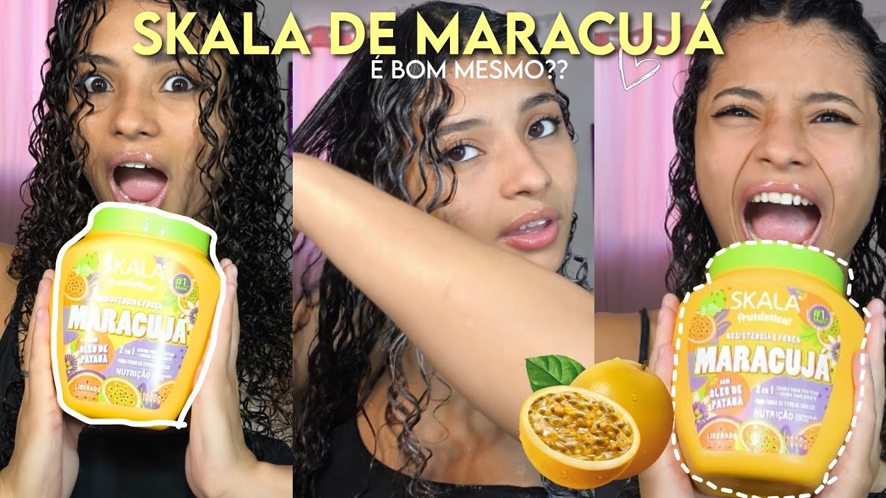 Testando creme de maracujá da Skala vale a Pena mesmo? Vitoria Bitencourt 