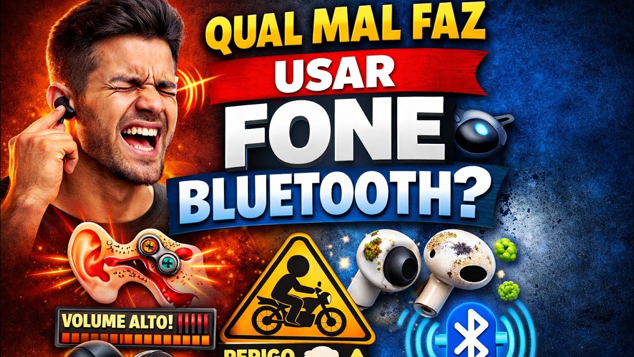 🌏 Qual mal faz usar fone bluetooth?