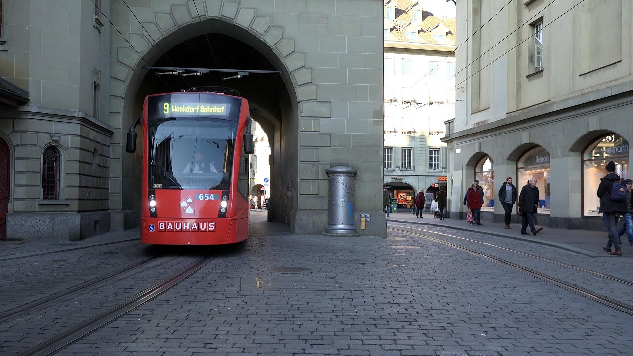 Tram Bern - Marktgasse Käfigturm