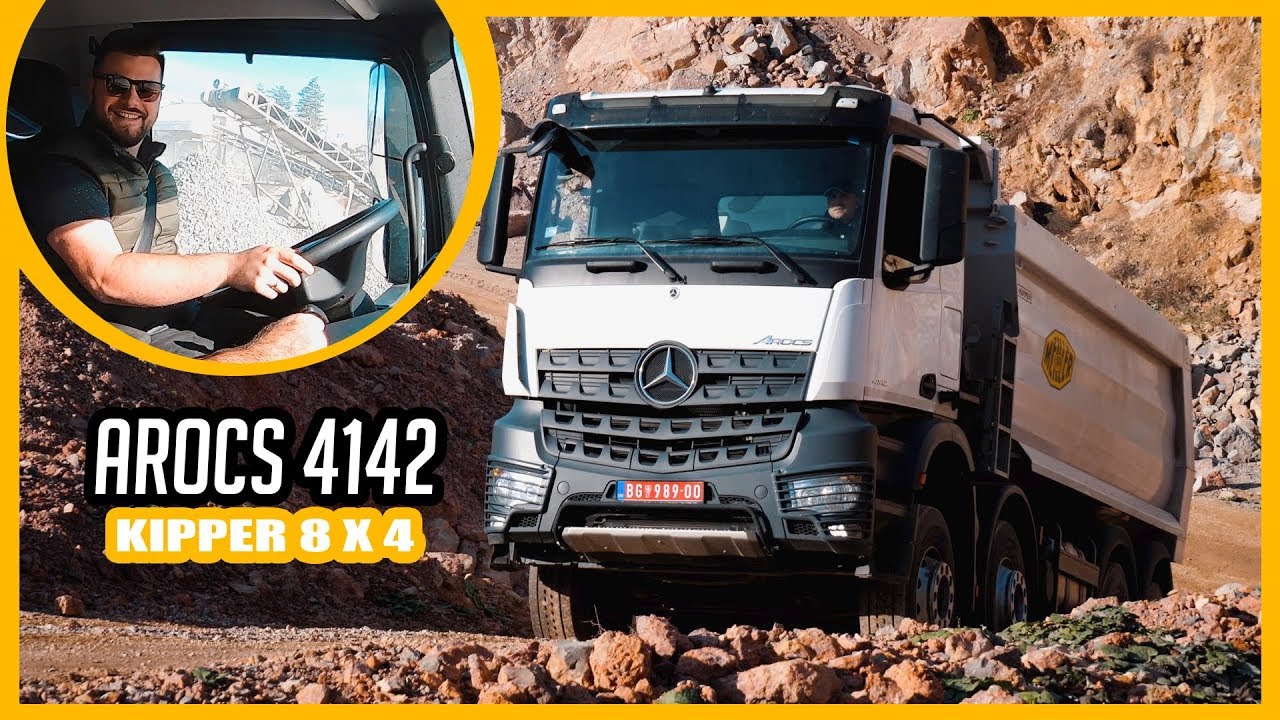 TEST: Mercedes AROCS 4142 8x4///