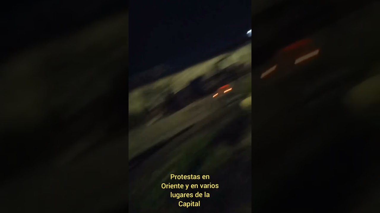 El Pueblo en las calles. Protestas en Cuba. En Oriente y en la Capital. 
