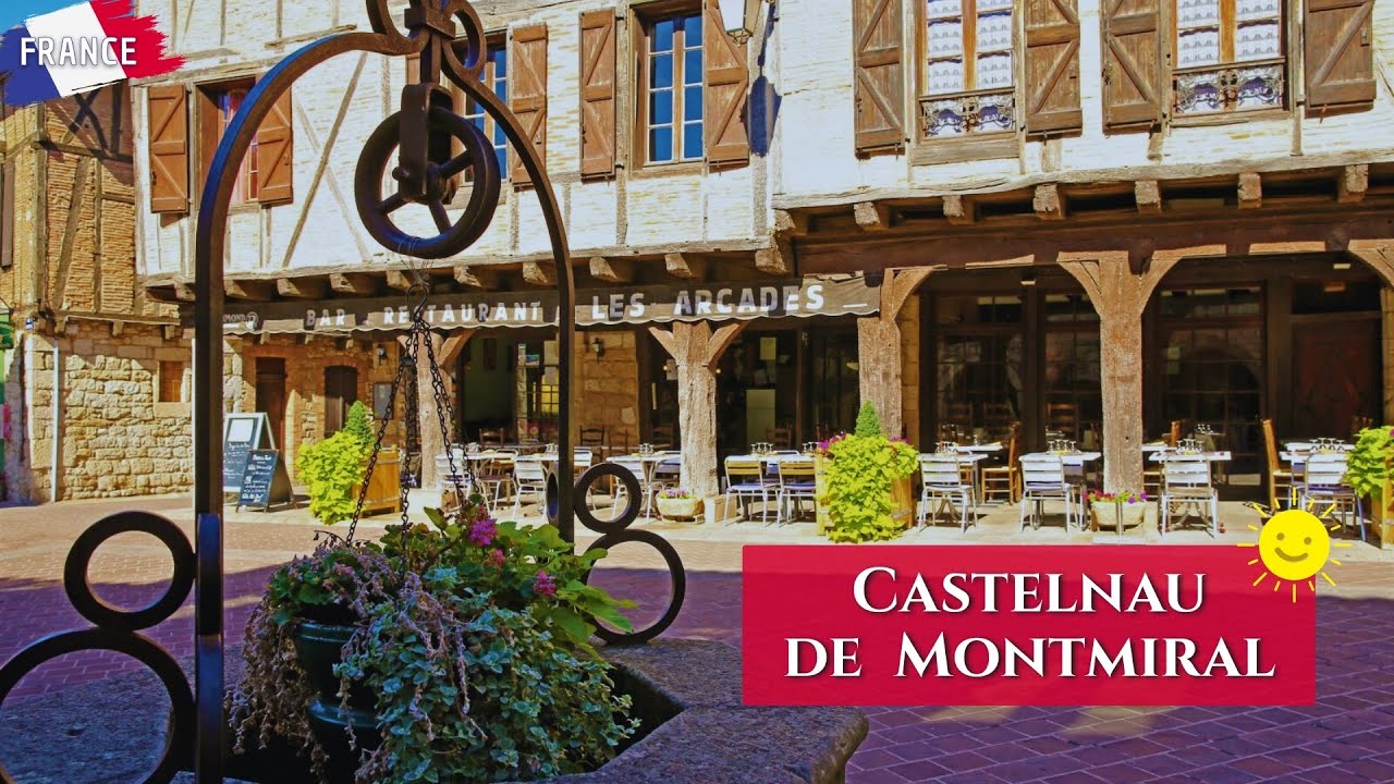 A Timeless Walk in Castelnau de Montmiral, France’s Quiet Gem 🇫🇷
