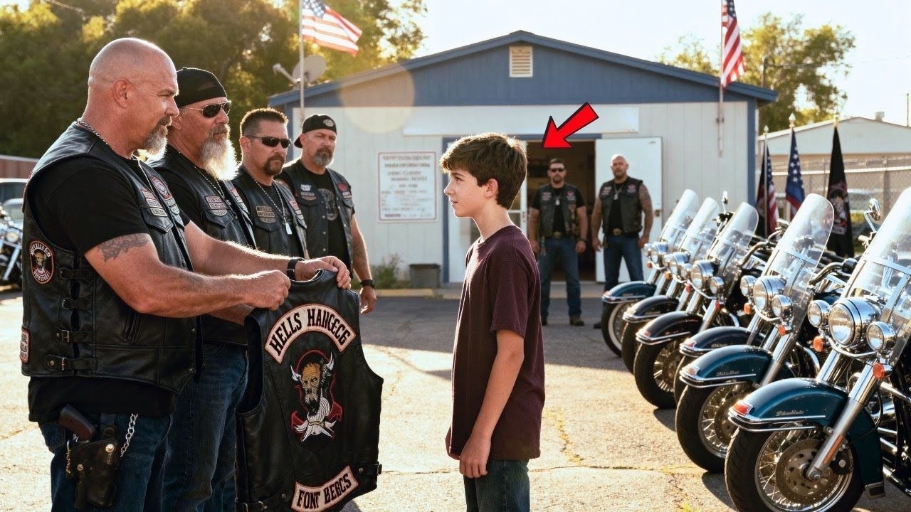 Homeless Man Saves Hurt Biker, Next Day, a Vest With His Name Is Brought By Hells Angel..