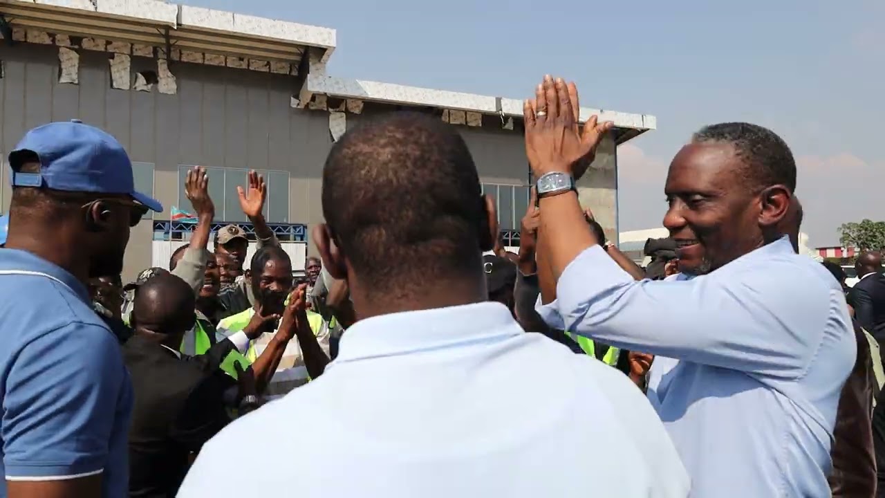 En mission officielle en ville de bunia John banza entamé sa visite ce jeudi 18 Décembre 2025