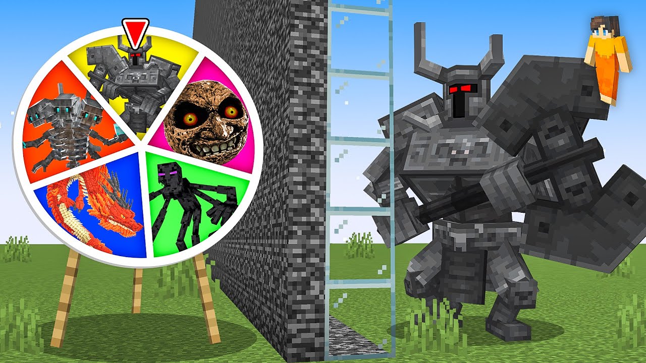 I Cheated in a ROULETTE MOB BATTLE in Minecraft