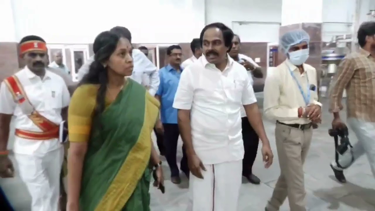 Hon'ble Milk and Dairy Development Minister l Aavin l Salem