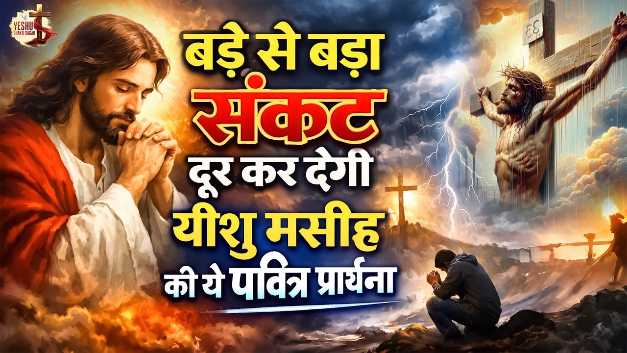 बड़े से बड़ा संकट दूर कर देगी यीशु मसीह प्रार्थना |New Christian Song |आराधना गीत | Jesus song|#_jesus