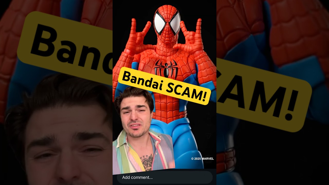 Bandai scam? S.h.figuarts marvel gameverse Spider-man action figure toy news