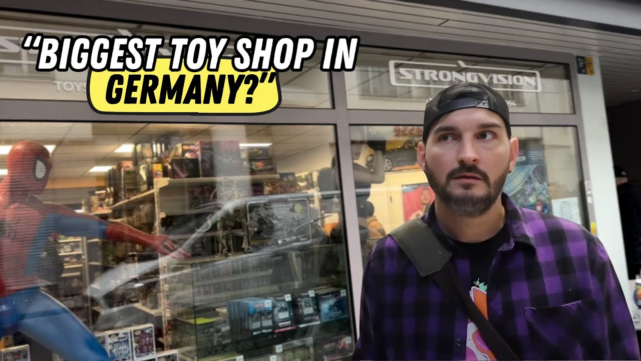 Germany's BIGGEST Toy Shop and Toy Storage!  So many Vintage Toys