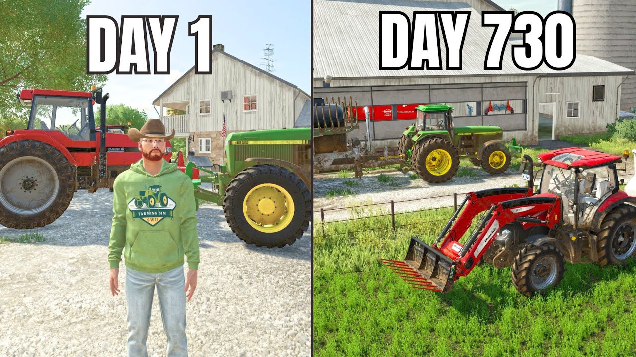 THE BEST RELAXING Farming Simulator 22 Experience with White Farm!