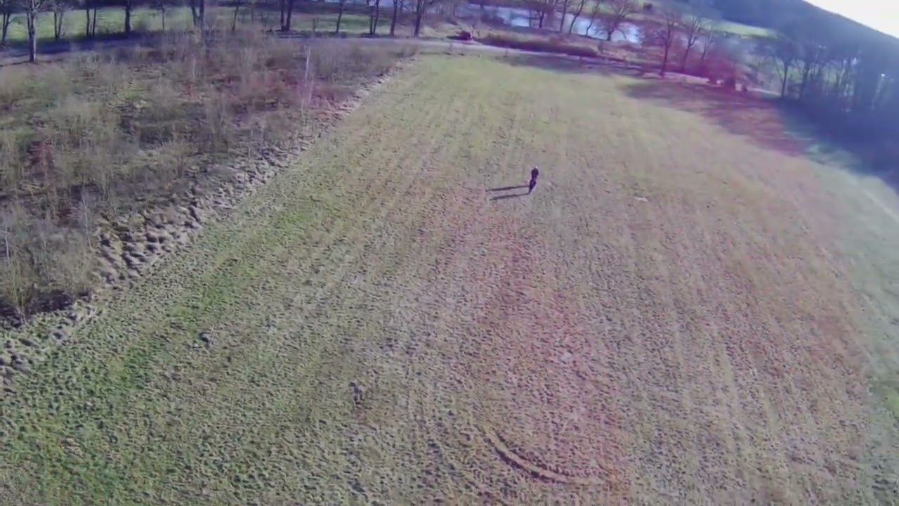 Mit der Drohne an der schönen Ems