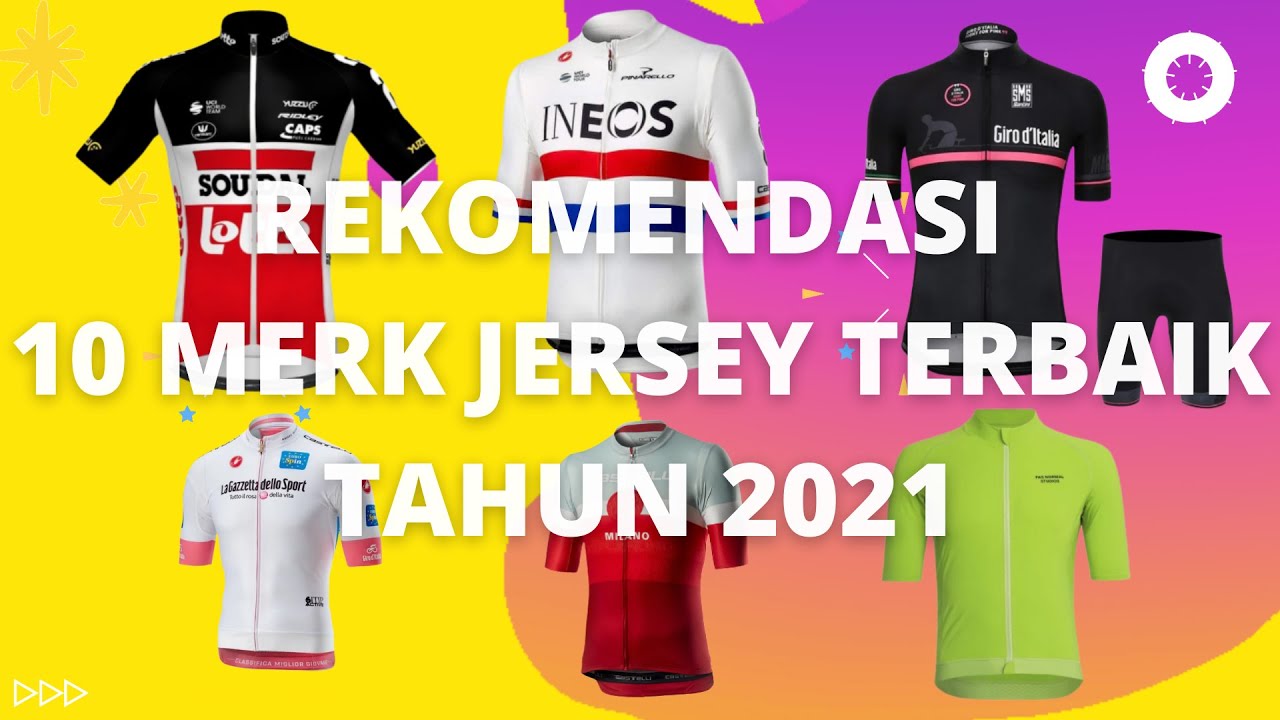 10 Merek Jersey Sepeda Terbaik Kelas dunia yang Nyaman Dipakai di segala Cuaca
