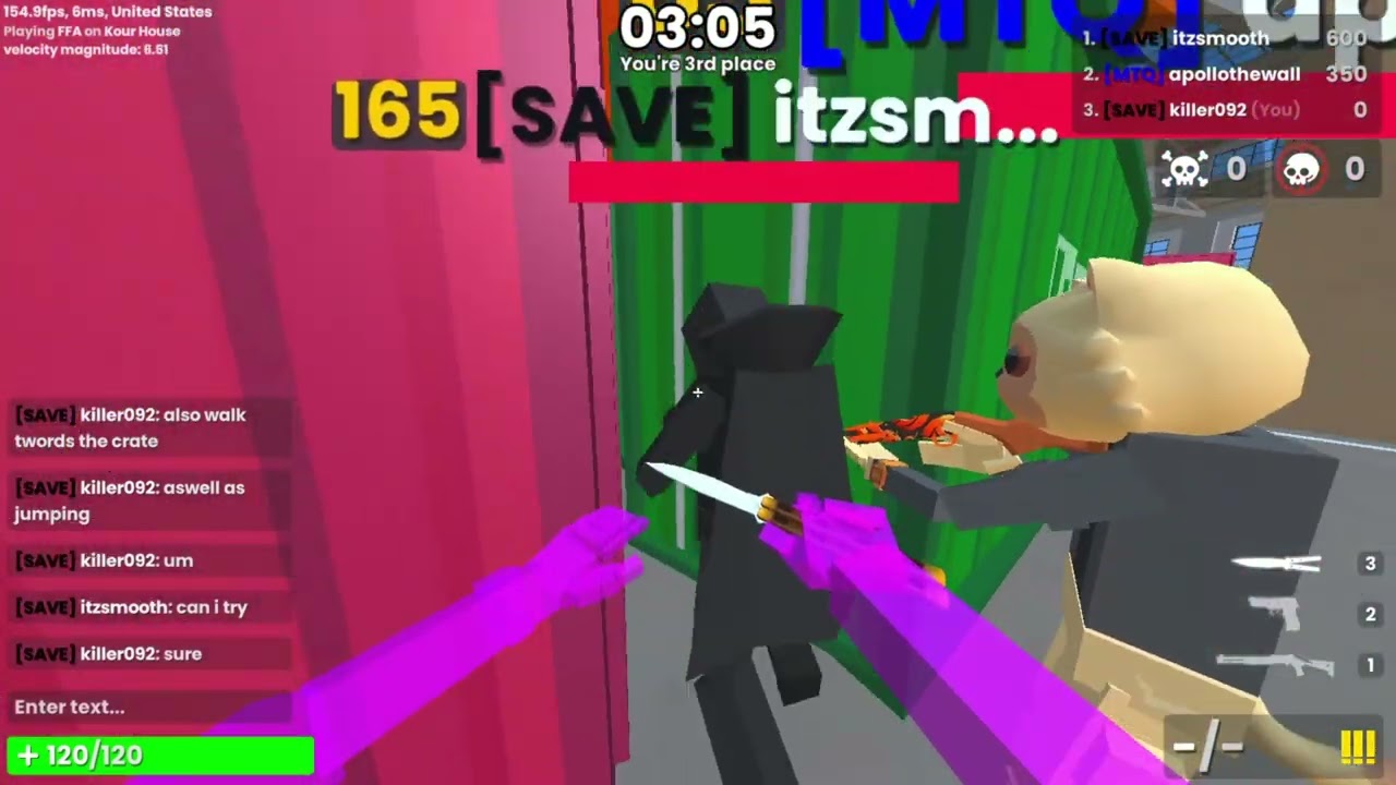 Kour.io the possible kourhouse push glitch fix with [SAVE]itzsmooth and [MTQ] apollothewall