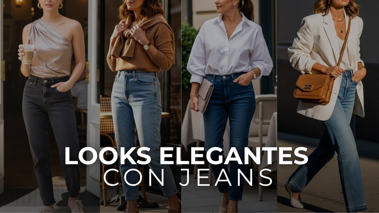 11 Ideas De Looks Con Jeans Que Parecen Caros ( ¡Fáciles de Copiar! )