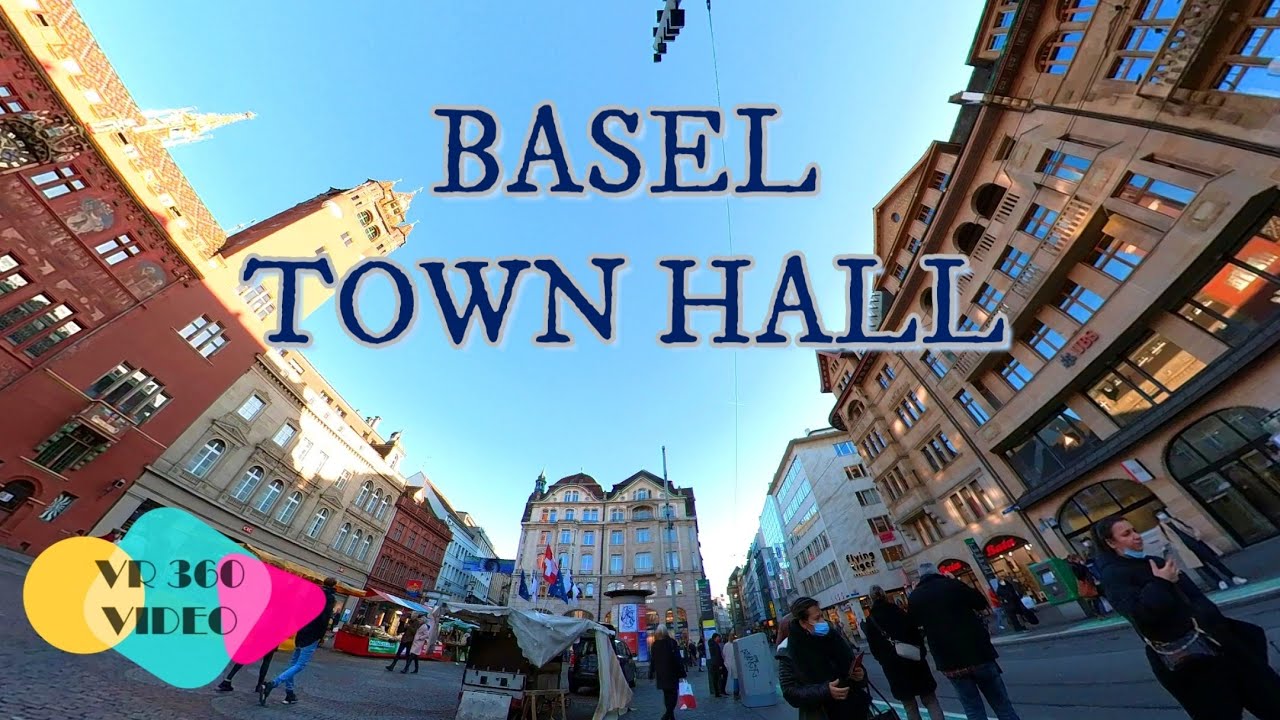 Basel TownHall - 360 View | Basel - Swiss City | Virtual Tour | VR Video - Switzerland 5K