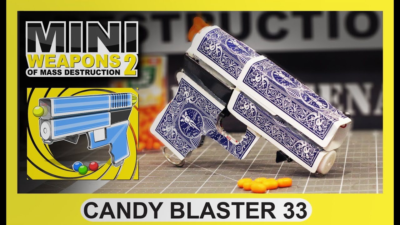 Candy Blaster 33 | Mini Weapons of Mass Destruction | Shoots 60+ feet