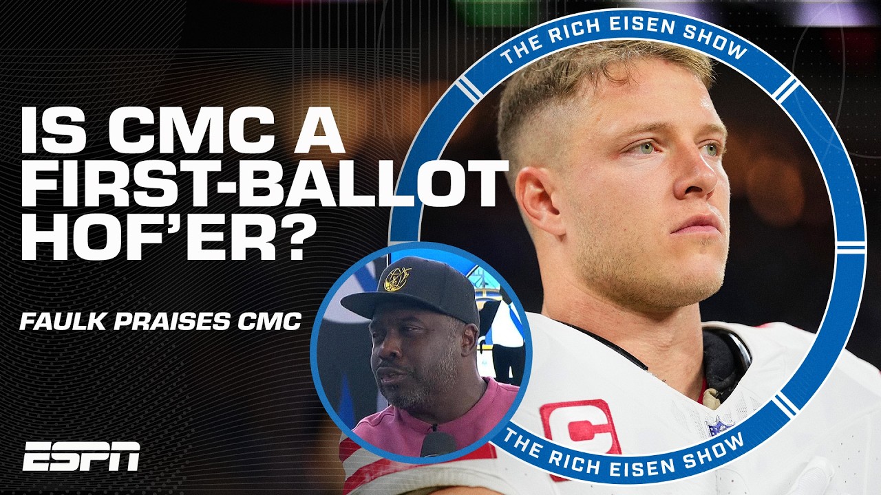 Marshall Faulk says EVERYTHING about McCaffrey’s game reminds him of himself | The Rich Eisen Show