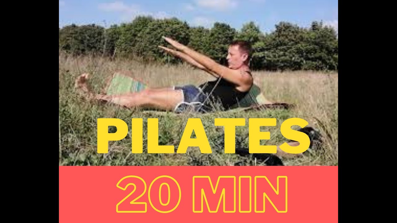 Pilates en français. 20 min. Abdos fessiers