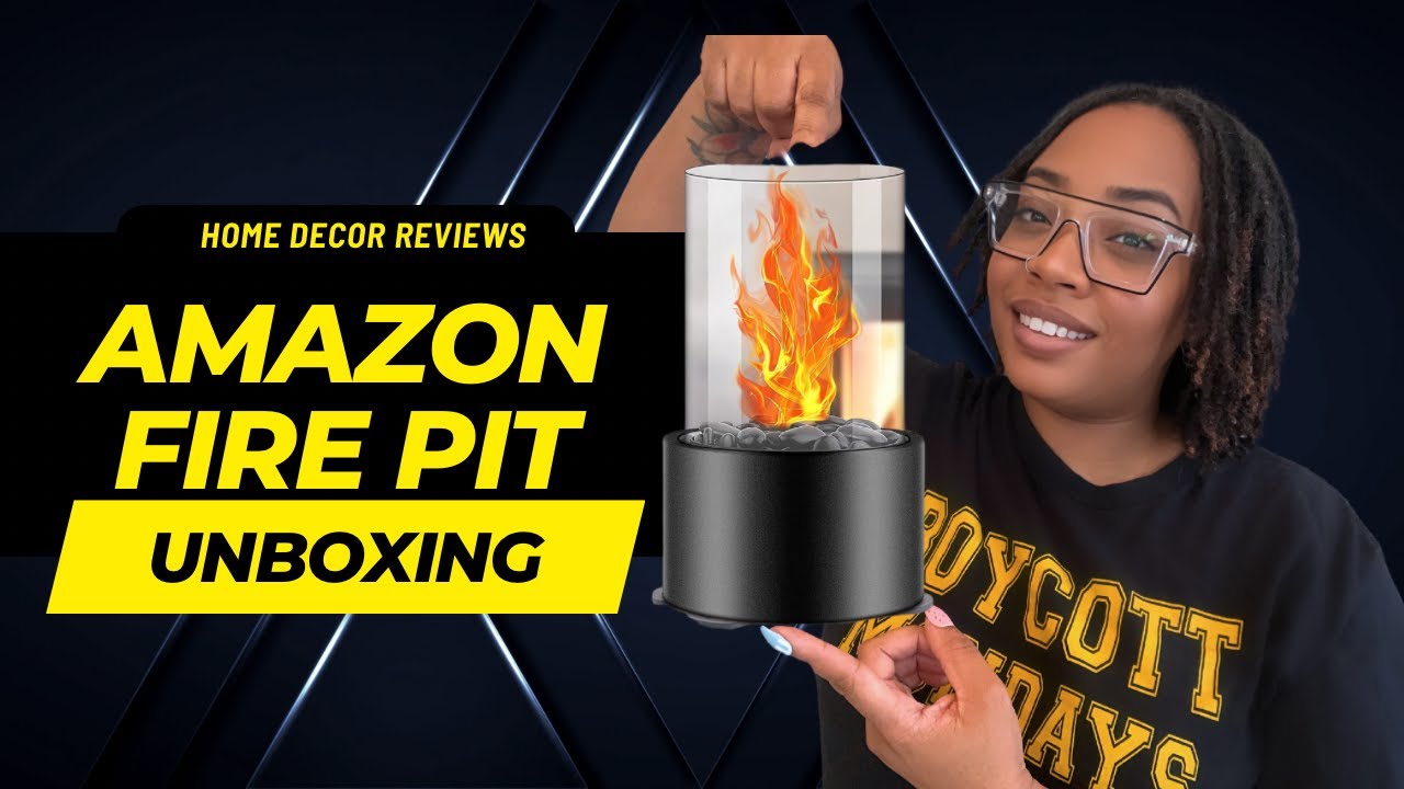 Insider Look at This Amazon Fire Pit Unboxing
