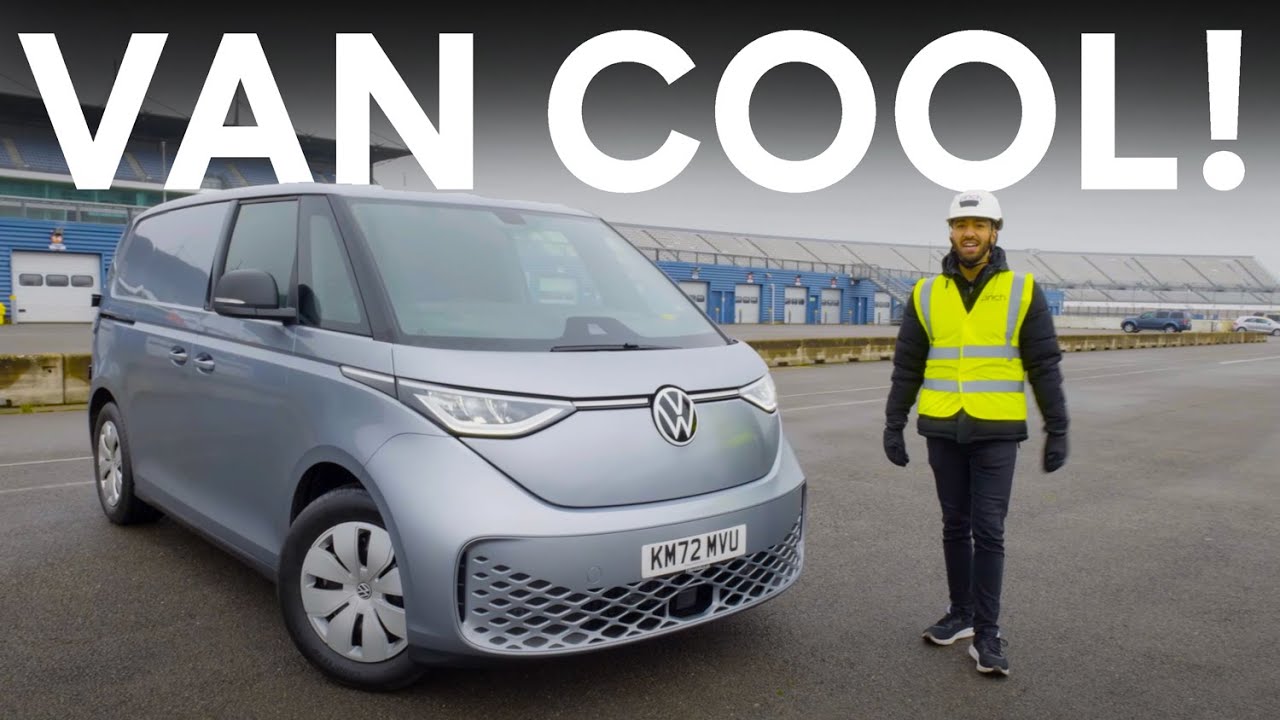 NEW Volkswagen ID. Buzz Cargo Review! 256-mile Electric Van Tested