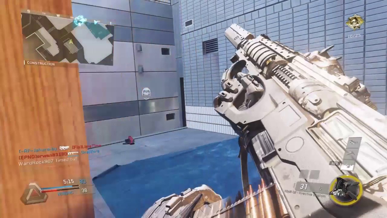 Epic Kbar-32 Invective setup and gameplay, Call of duty infinite warfare