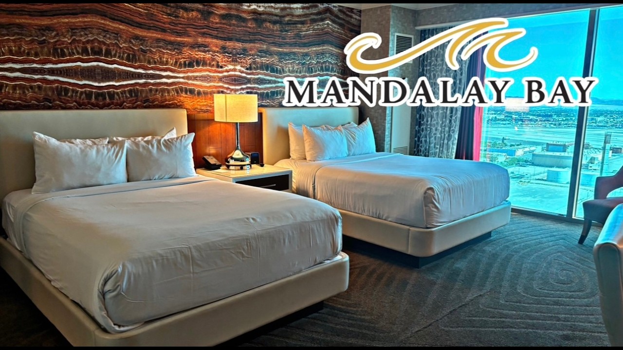 Mandalay Bay Las Vegas | Экскурсия по номеру с двумя кроватями размера «queen-size»