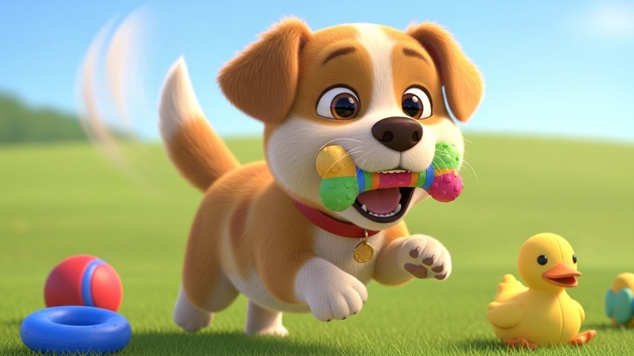 Щенок Пого учится делиться 🐶🤝💖 | Мультфильм для детей и весёлые приключения