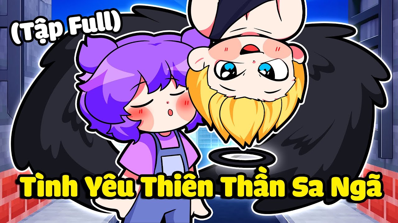 NABEE BẤT NGỜ PHẢI LÒNG TÊN TÔ GÀ THIÊN THẦN SA NGÃ ĐÁNG GHÉT TRONG MINECRAFT (TẬP FULL) 💜💛