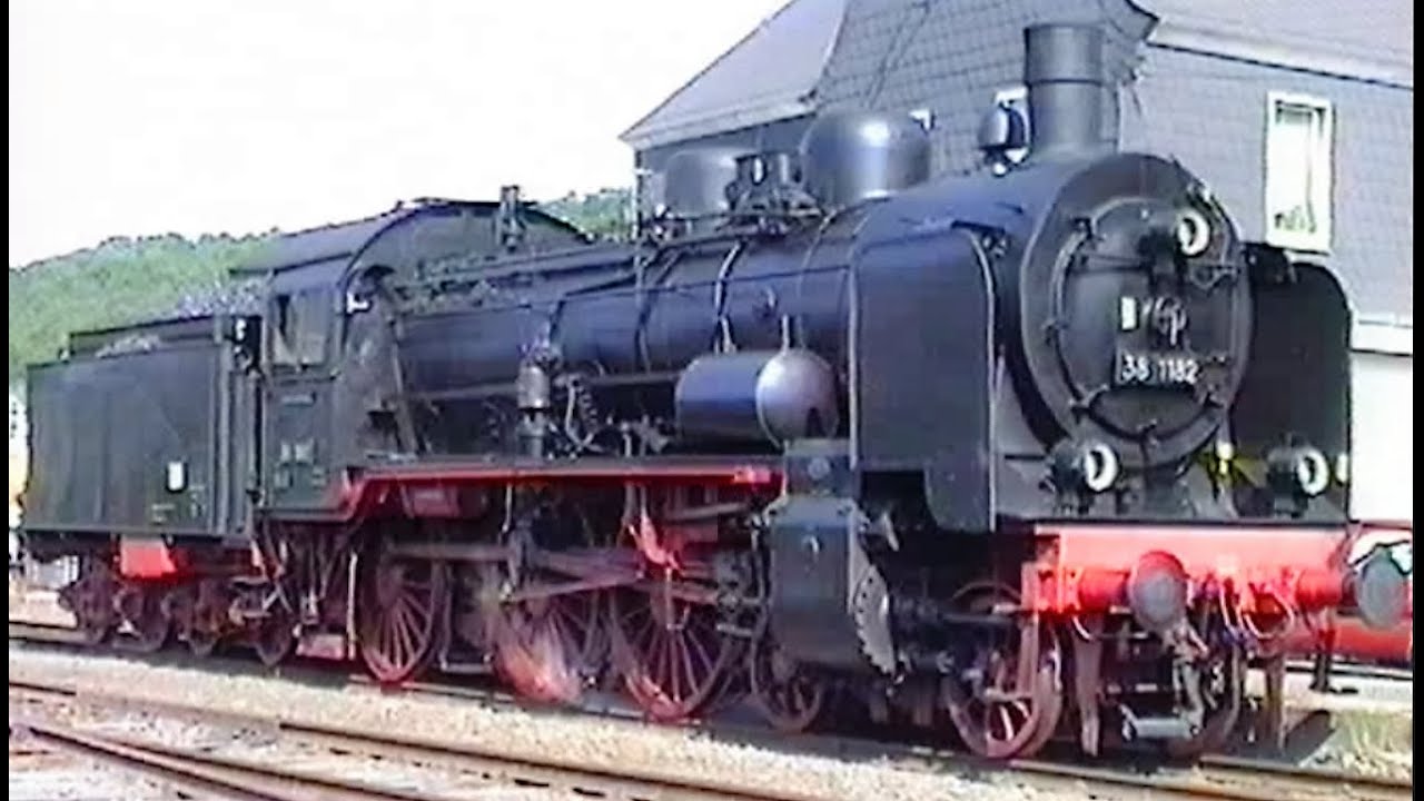 Preußische P 8 - Erinnerungen an Dampflok 38 1182 zwischen 1993 und 1998