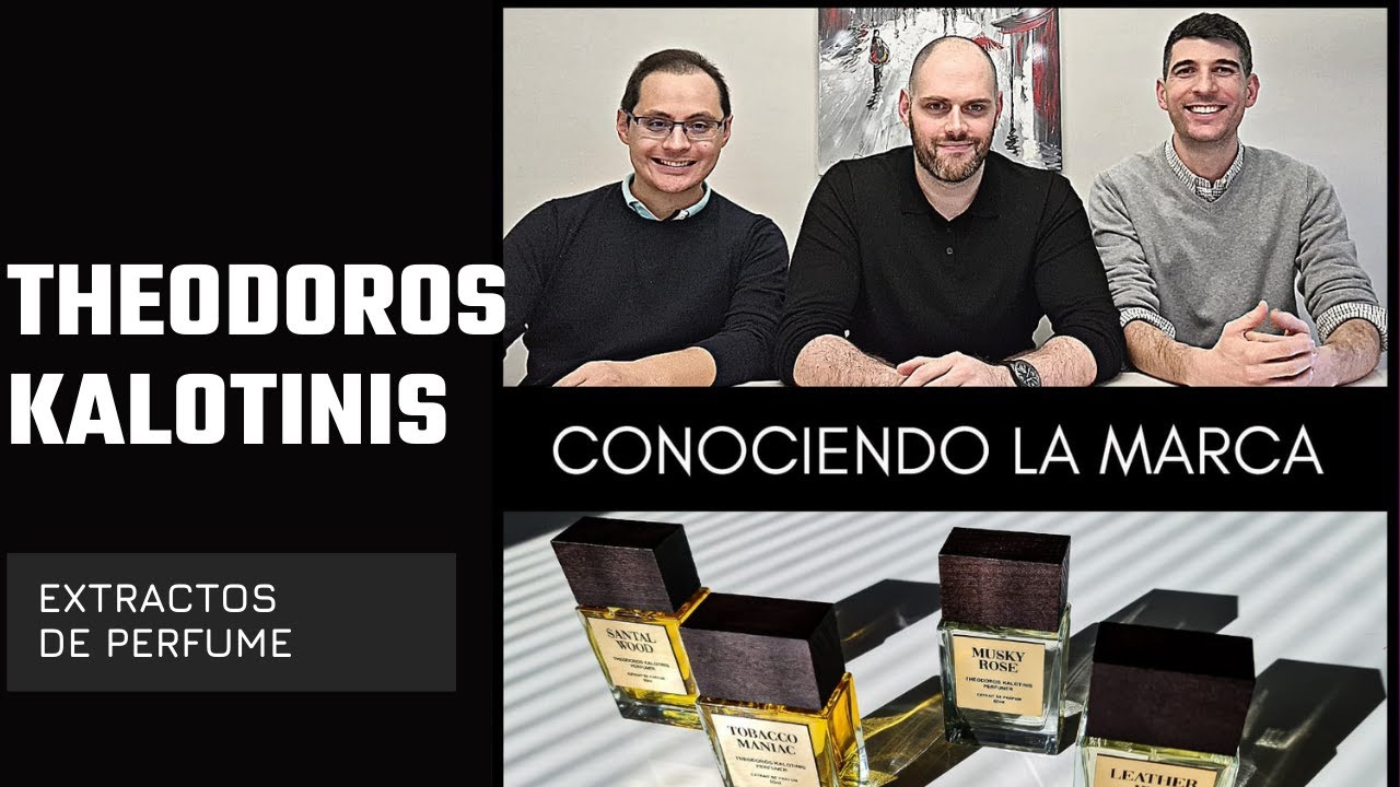 CONOCIENDO LA MARCA:THEODOROS KALOTINIS, colección extractos de perfume. Nicho a gran precio.Parte 1