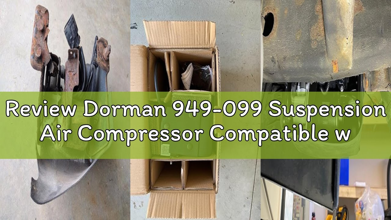 Review Dorman 949-099 Suspension Air Compressor Compatible with Select Cadillac / Chevrolet / GMC Mo