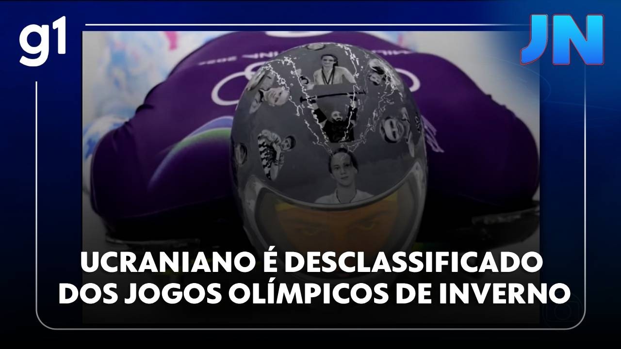 JN: ucraniano é desclassificado por usar capacete com homenagem a mortos da guerra contra a Rússia