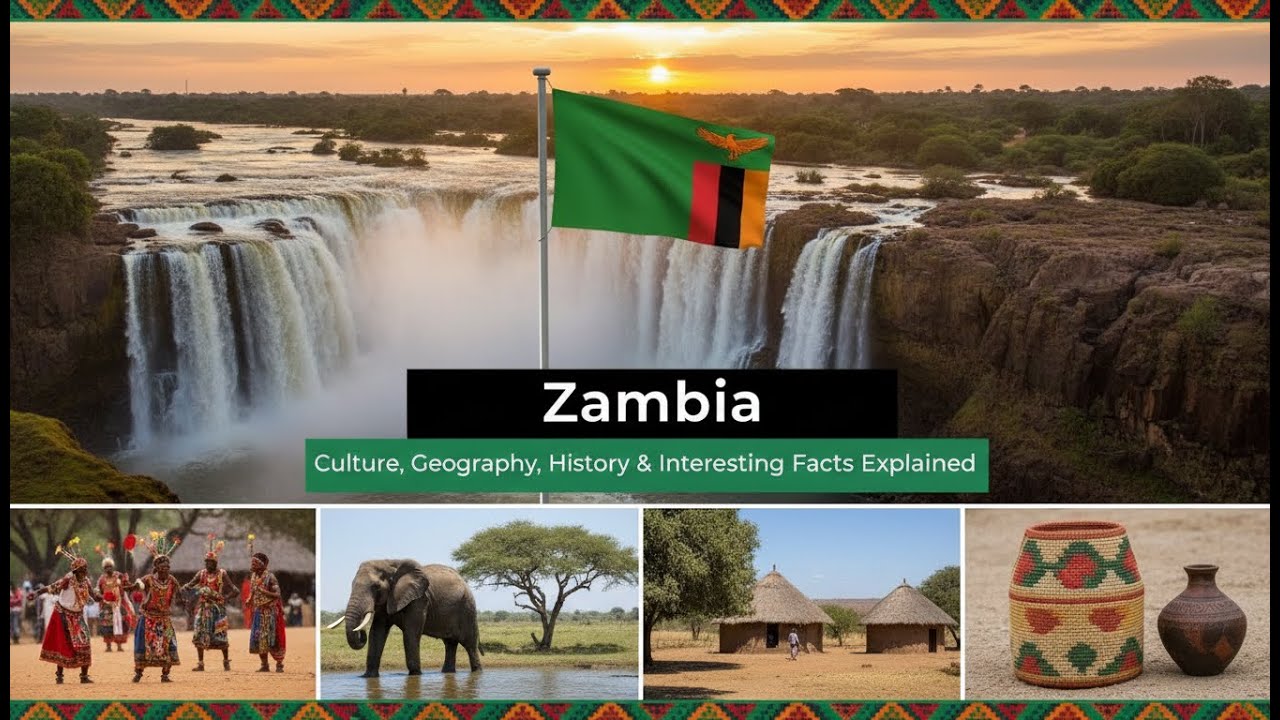 🇿🇲 Zambia | Victoria Falls, Wildlife & Culture Explained