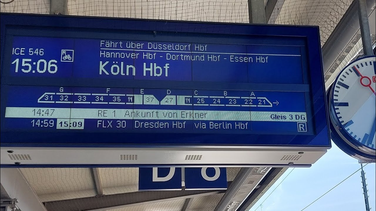 Blechelse Magdeburg Hauptbahnhof Teil 8 IRIS+ Bauarbeiten