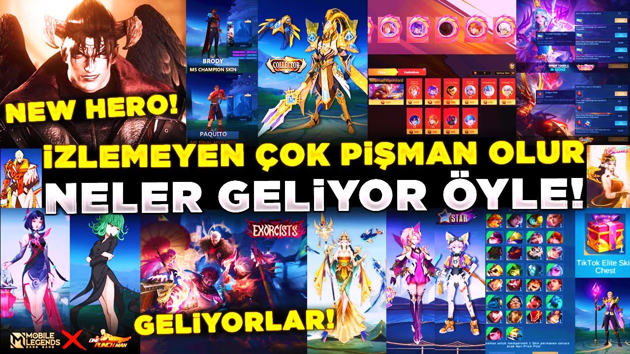MLBB X ONE-PUNCH MAN YENİ KAHRAMAN ABYSS SERİSİ EGZORSISTLER STARLIGHT COLLECTOR KOSTÜMLER VE DAHASI